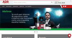 Desktop Screenshot of adrnetwork.com.br